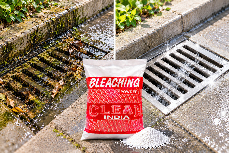 Clean India Bleaching Powder – 500g (Pack of 5)