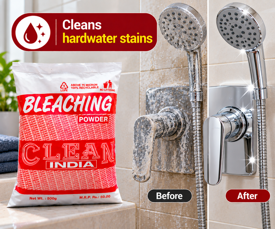 Clean India Bleaching Powder – 500g (Pack of 5)