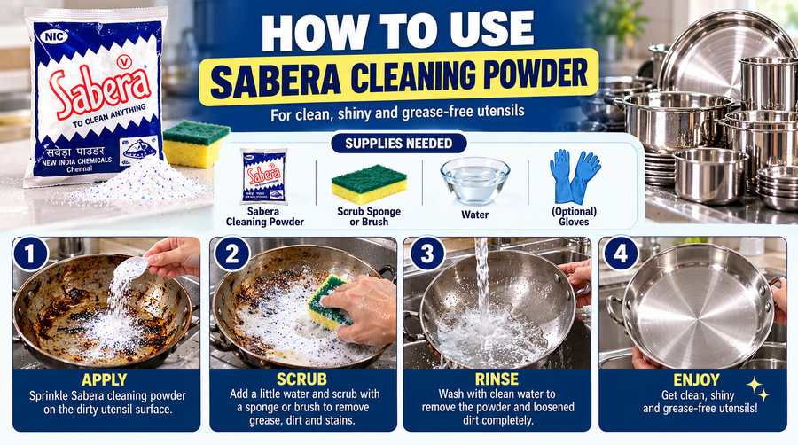 Sabera Special Multi-Purpose Cleaning Powder – 800g
