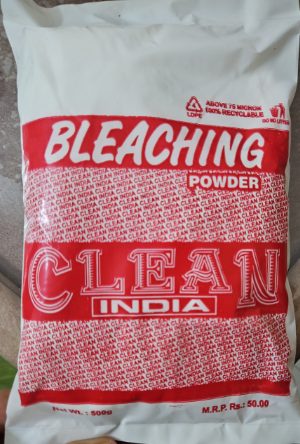 Clean India Bleaching Powder 500g single bag